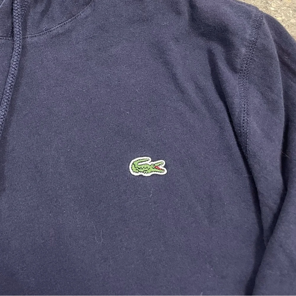 Lacoste Navy Blue Hoodie size Large - Picture 5 of 9